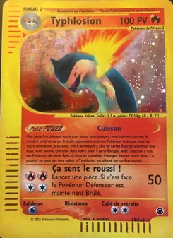 Typhlosion, Expedition, n° 28