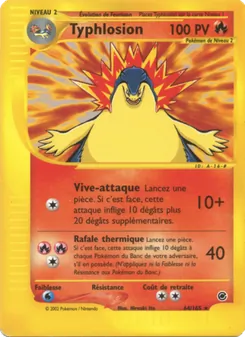 Typhlosion, Expedition, n° 64