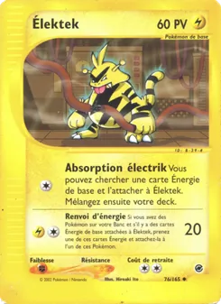 Élektek, Expedition, n° 76