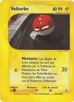 Voltorbe, Aquapolis, n° 115
