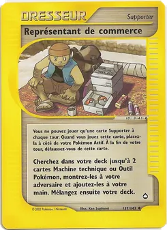 Représentant de commerce, Aquapolis, n° 137