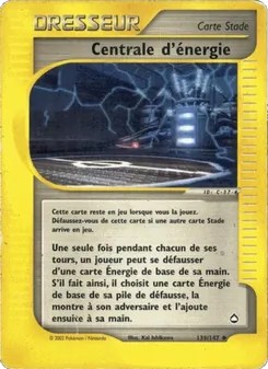 Centrale d'énergie, Aquapolis, n° 139