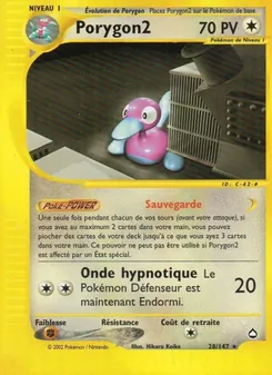 Porygon2, Aquapolis, n° 28