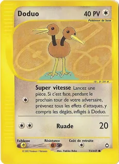 Doduo, Aquapolis, n° 73