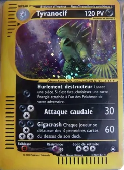 Tyranitar, Aquapolis, no. H28
