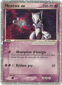 Mewtwo ex, EX Rubis & Saphir, n° 101