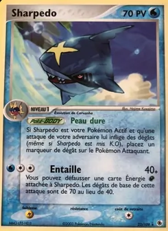 Sharpedo, EX Rubis & Saphir, n° 22