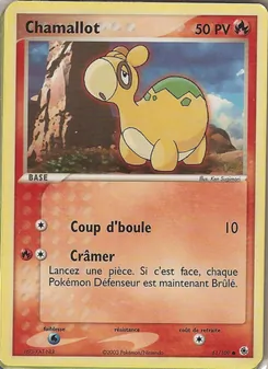 Chamallot, EX Rubis & Saphir, n° 61