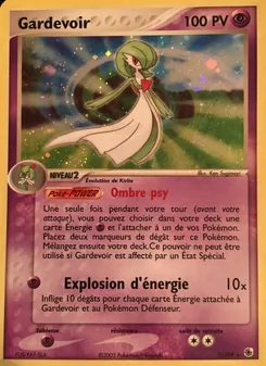 Gardevoir, EX Rubis & Saphir, n° 7