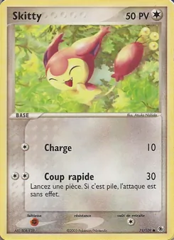 Skitty, EX Rubis & Saphir, n° 71