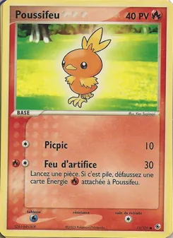 Poussifeu, EX Rubis & Saphir, n° 73