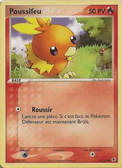 Poussifeu, EX Rubis & Saphir, n° 74