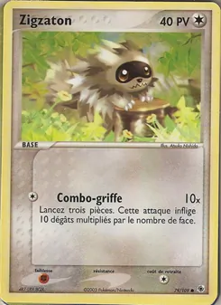 Zigzaton, EX Rubis & Saphir, n° 79