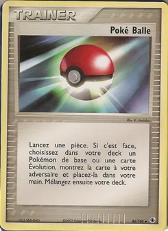 Poké Balle, EX Rubis & Saphir, n° 86