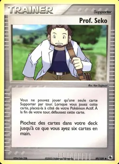Prof. Seko, EX Rubis & Saphir, n° 89
