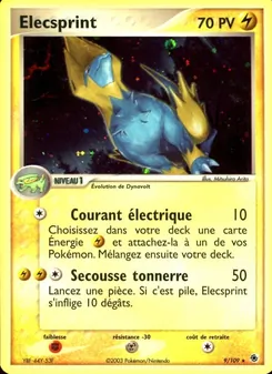 Élecsprint, EX Rubis & Saphir, n° 9