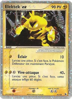 Elektek ex, EX Rubis & Saphir, n° 97