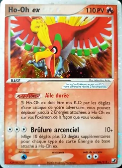 Ho-Oh ex, EX Forces Cachées, n° 104