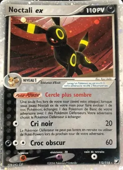 Noctali ex, EX Forces Cachées, n° 112
