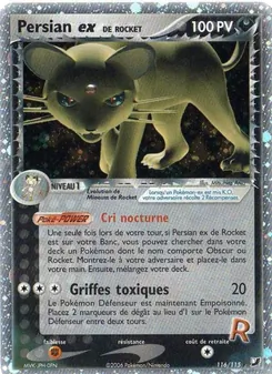 Persian ex de Rocket, EX Forces Cachées, n° 116