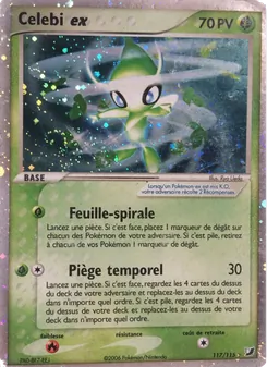Celebi ex, EX Forces Cachées, n° 117