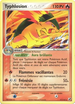 Typhlosion, EX Forces Cachées, n° 17