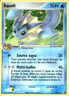 Aquali, EX Forces Cachées, n° 19