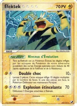 Elektek, EX Forces Cachées, n° 22