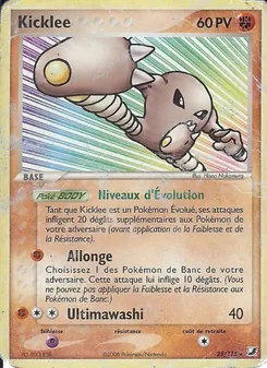 Kicklee, EX Forces Cachées, n° 25