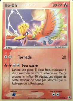 Ho-Oh, EX Forces Cachées, n° 27