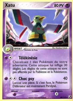 Xatu, EX Forces Cachées, n° 49