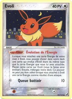 Evoli, EX Forces Cachées, n° 55