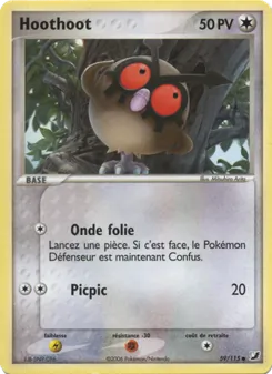 Hoothoot, EX Forces Cachées, n° 59