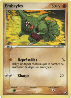 Embrylex, EX Forces Cachées, n° 61