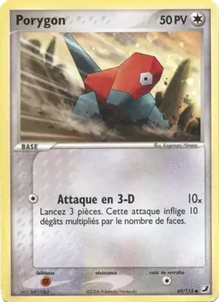 Porygon, EX Forces Cachées, n° 69