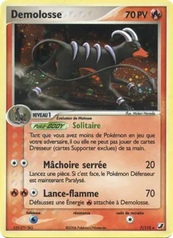 Demolosse, EX Forces Cachées, n° 7