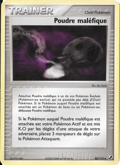 Poudre maléfique, EX Forces Cachées, n° 80