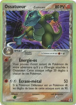 Ossatueur δ, EX Espèces Delta, n° 10