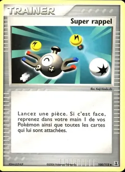 Super rappel, EX Espèces Delta, n° 100