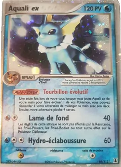 Aquali ex, EX Espèces Delta, n° 110