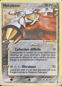 Metalosse ☆, EX Espèces Delta, n° 113
