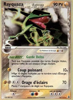 Rayquaza δ, EX Espèces Delta, n° 13