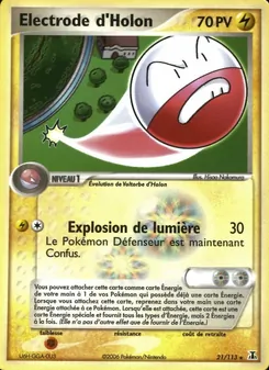 Electrode d'Holon, EX Espèces Delta, n° 21