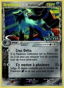 Grahyena δ, EX Espèces Delta, n° 24