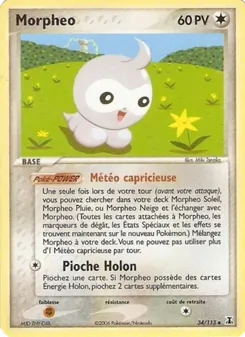 Morphéo, EX Espèces Delta, n° 34