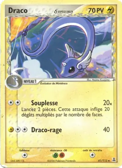 Draco δ, EX Espèces Delta, n° 41