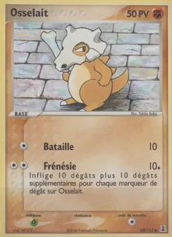 Osselait, EX Espèces Delta, n° 60