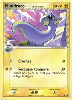 Minidraco δ, EX Espèces Delta, n° 65