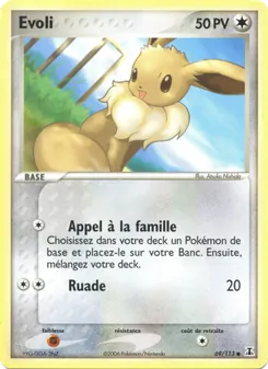 Evoli, EX Espèces Delta, n° 69