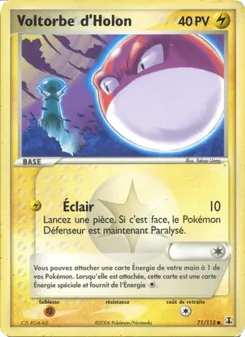Voltorbe d'Holon, EX Espèces Delta, n° 71
